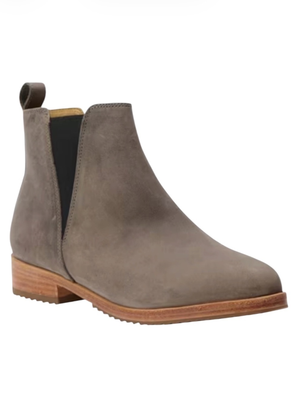 Nisolo Everyday Chelsea Leather Boot Grey Size 9.5